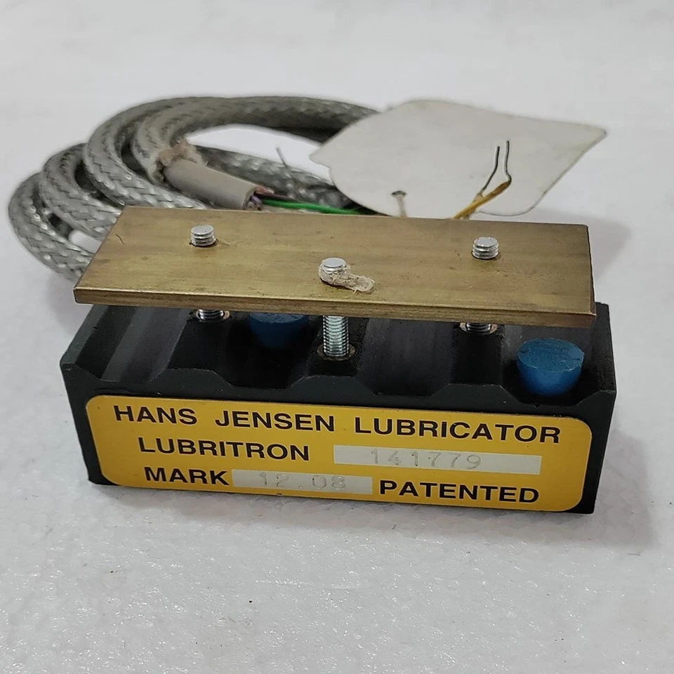 Hans Jensen Lubricator 141779, Alarm Oil Level & Flow